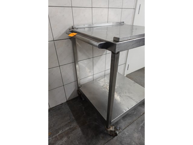 Verrijdbaar inox kar - afbeelding 4 van  4