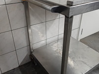 Verrijdbaar inox kar - afbeelding 4 van  4