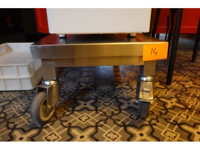 Verrijdbaar inox kar - afbeelding 3 van  3