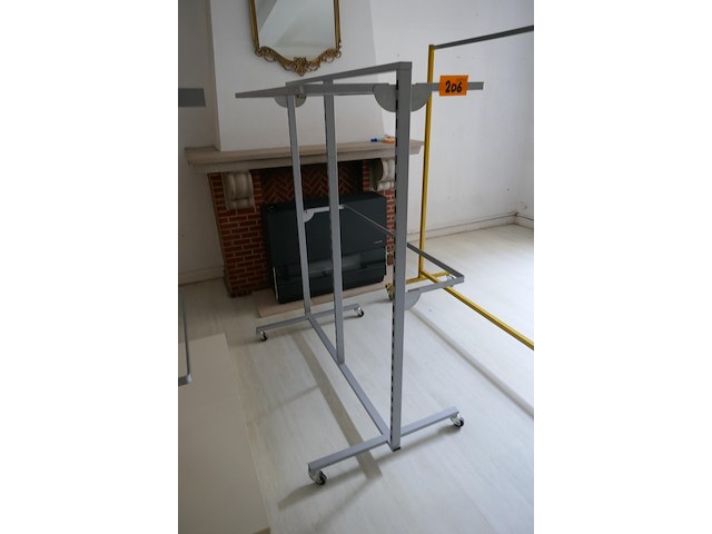 Verrijdbaar kledijrek - afbeelding 2 van  3
