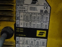 Verrijdbaar lasapparaat esab + plasmasnijder stamos germany - afbeelding 3 van  14