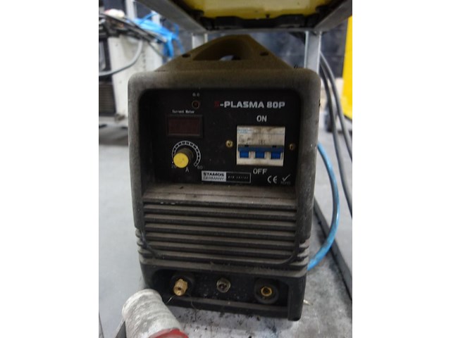 Verrijdbaar lasapparaat esab + plasmasnijder stamos germany - afbeelding 10 van  14