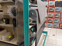 Verrijdbaar metalen afrolrek - afbeelding 2 van  2