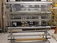 Verrijdbaar metalen folierek - afbeelding 2 van  3