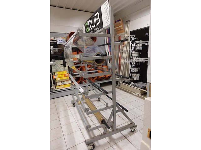 Verrijdbaar metalen folierek - afbeelding 3 van  3