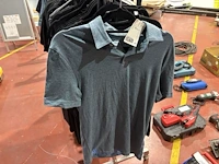 Verrijdbaar metalen kledingrek met kleding - afbeelding 7 van  9