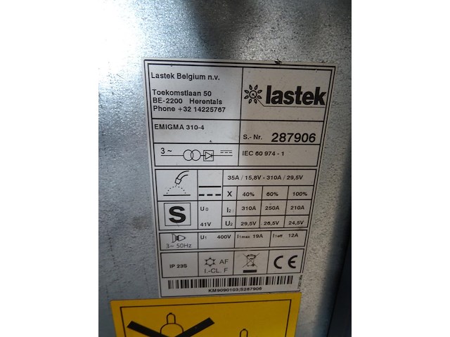 Verrijdbaar mig/mag-lasapparaat lastek - afbeelding 5 van  6