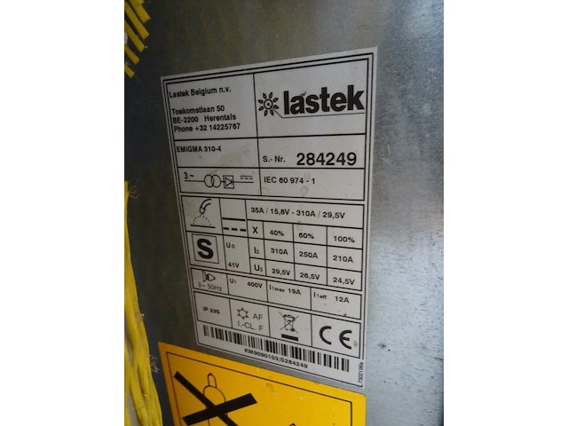 Verrijdbaar mig/mag-lasapparaat lastek - afbeelding 4 van  6