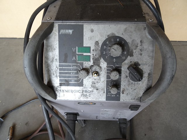 Verrijdbaar mig/mag-lasapparaat rehm - afbeelding 2 van  4