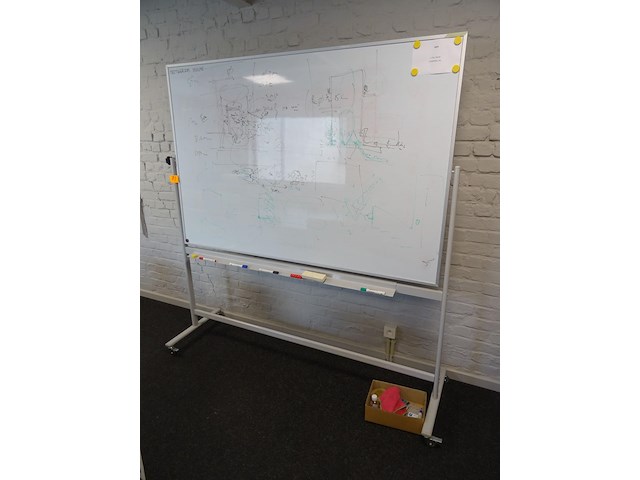 Verrijdbaar notitiebord - afbeelding 1 van  2