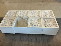 Verrijdbaar opbergkistje (8x) - afbeelding 1 van  3