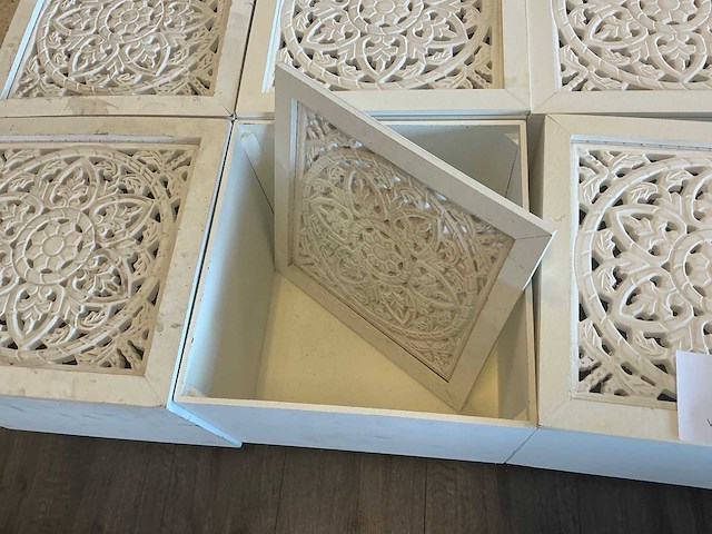 Verrijdbaar opbergkistje (8x) - afbeelding 3 van  3