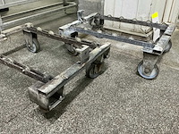 Verrijdbaar rollen plateau (2x) - afbeelding 2 van  2