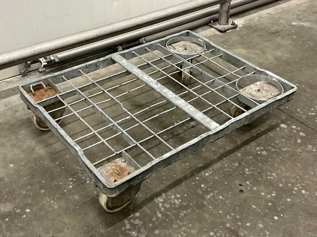 Verrijdbaar rollen plateau (5x) - afbeelding 1 van  3