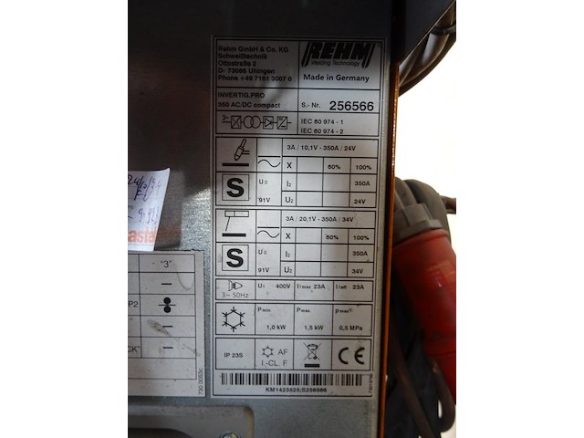 Verrijdbaar tig-lasapparaat rehm - afbeelding 4 van  6