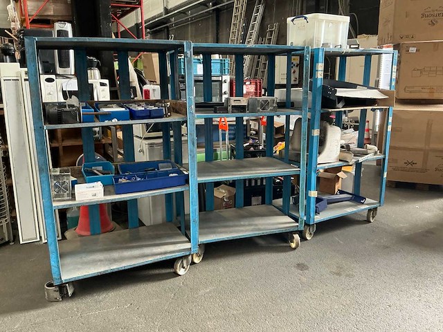 Verrijdbaar wandrek (3x) - afbeelding 1 van  8