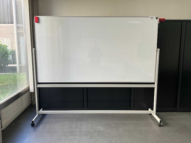 Verrijdbaar whiteboard - afbeelding 1 van  3