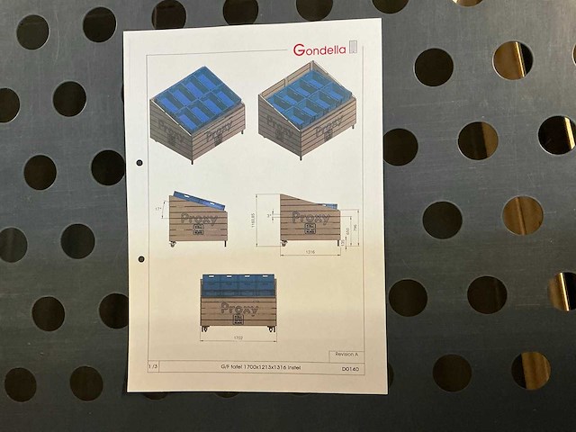 Verrijdbaar winkel display - afbeelding 4 van  4