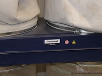 Verrijdbare 2 voudige stofafzuiging holzkraft asa 4303 - afbeelding 2 van  2