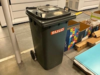 Verrijdbare afvalcontainer (3x)