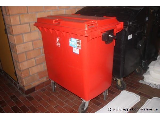 Verrijdbare afvalcontainer - afbeelding 1 van  1