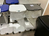 Verrijdbare afvalzakhouders (9x) - afbeelding 2 van  4