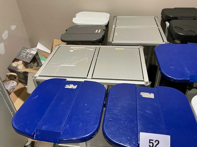 Verrijdbare afvalzakhouders (9x) - afbeelding 3 van  4