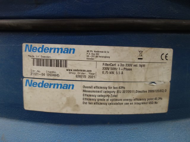 Verrijdbare afzuiging nederman - afbeelding 6 van  6