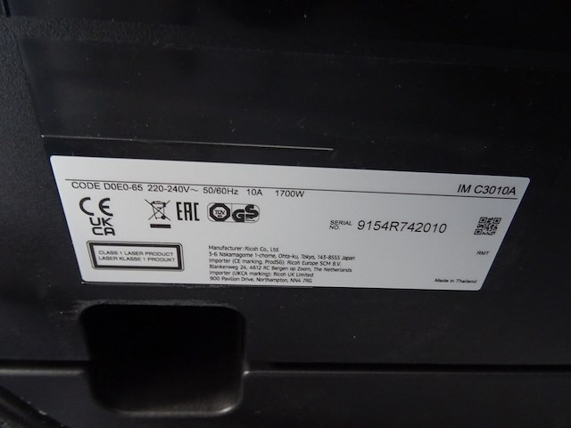 Verrijdbare all in one printer ricoh - afbeelding 7 van  7
