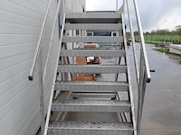 Verrijdbare alu magazijn ladder - afbeelding 3 van  5