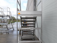Verrijdbare alu magazijn ladder - afbeelding 5 van  5