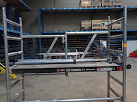 Verrijdbare alu stelling altrex