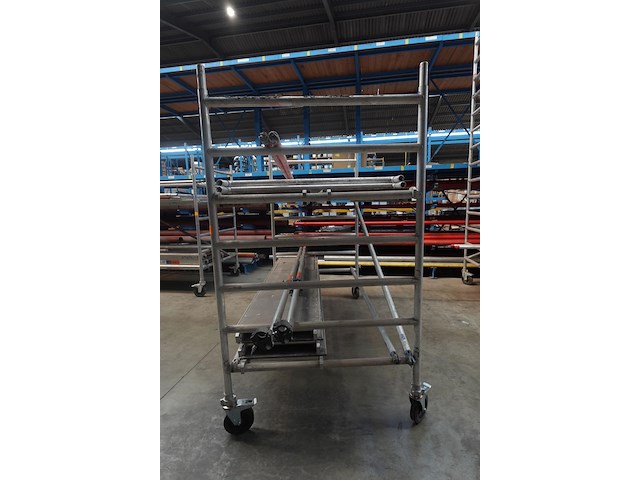 Verrijdbare alu stelling euro scafold - afbeelding 2 van  7