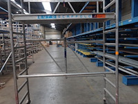 Verrijdbare alu stelling euro scafold