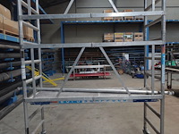 Verrijdbare alu stelling euro scafold - afbeelding 4 van  7