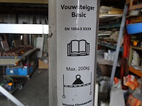 Verrijdbare alu stelling wienese - afbeelding 4 van  5