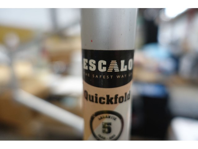 Verrijdbare alu stelling - afbeelding 2 van  2