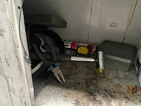 Verrijdbare alu werktafel en werkkast - afbeelding 8 van  9