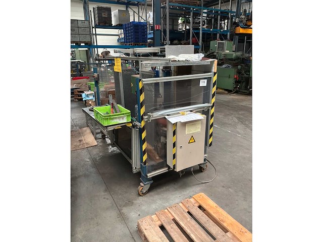 Verrijdbare assen lijmmachine - afbeelding 3 van  5