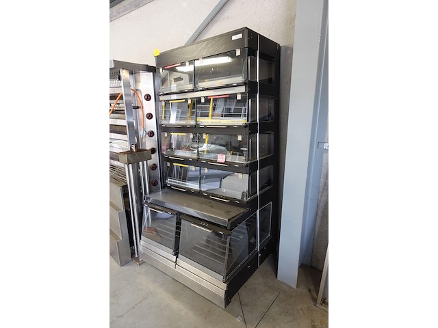 Verrijdbare bakkervitrine - afbeelding 2 van  4