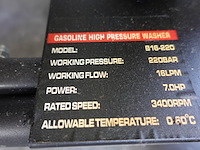 Verrijdbare benzine hogedrukreiniger project - afbeelding 7 van  7