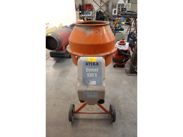 Verrijdbare betonmolen atika - afbeelding 2 van  6