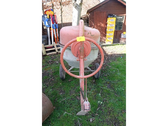 Verrijdbare betonmolen - afbeelding 5 van  5