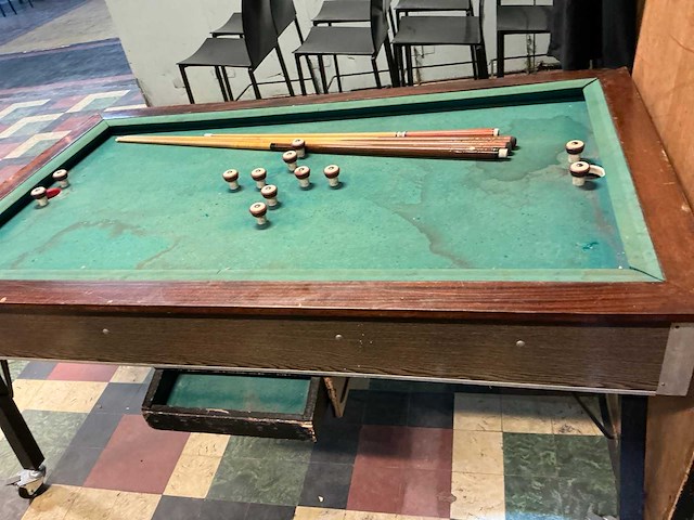 Verrijdbare biljarttafel - afbeelding 6 van  7