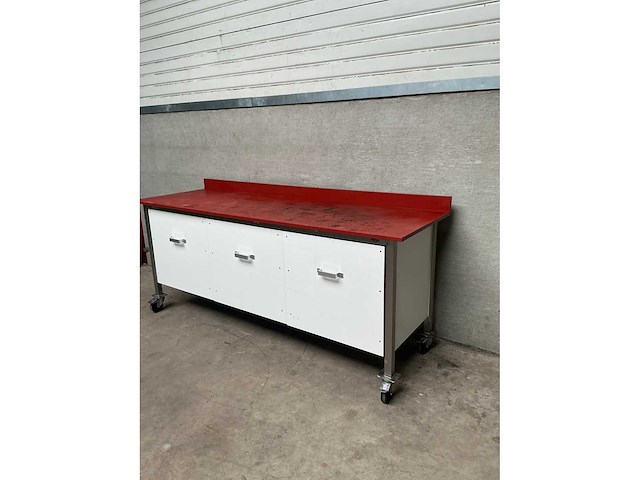 Verrijdbare blokvlak snijtafel - afbeelding 3 van  5