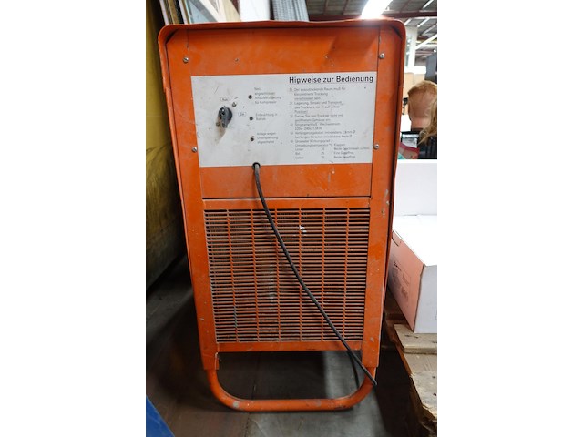 Verrijdbare bouwdroger - afbeelding 1 van  4