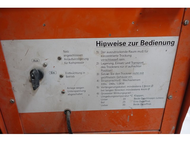 Verrijdbare bouwdroger - afbeelding 4 van  4