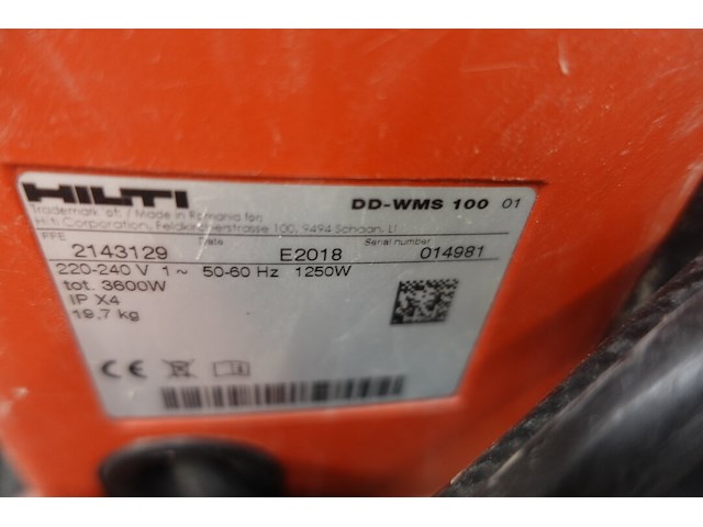 Verrijdbare bouwstofzuiger hilti - afbeelding 6 van  8