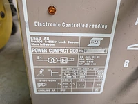 Verrijdbare compacte mig/mag toestel esab power... - afbeelding 3 van  5