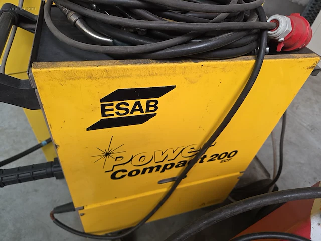 Verrijdbare compacte mig/mag toestel esab power... - afbeelding 4 van  5